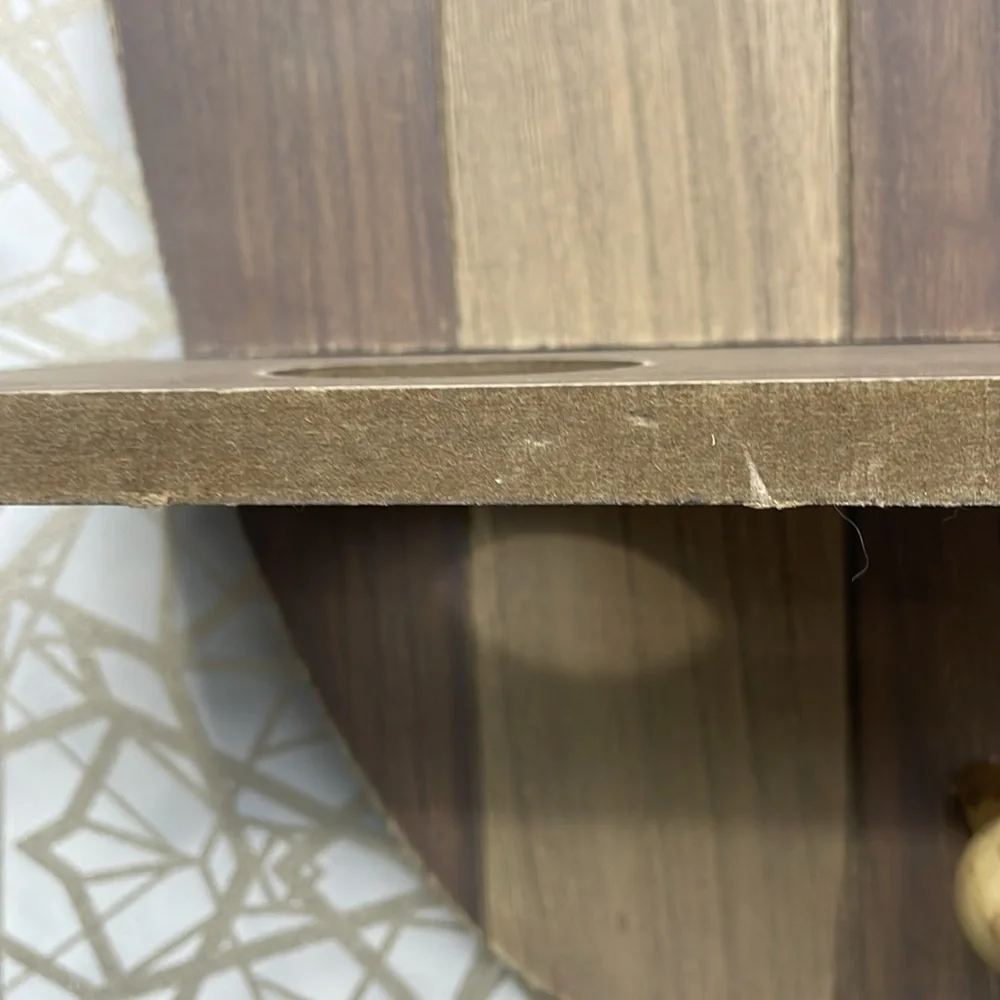 Hobby Lobby Brown and Black Hand Wall Shelf